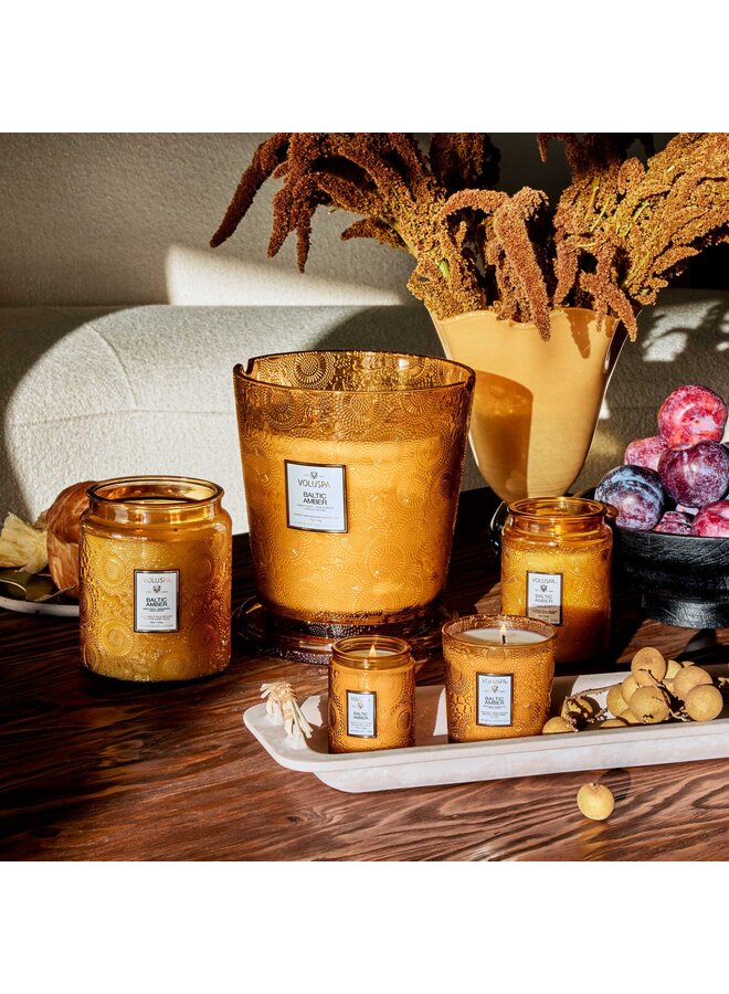 5 Wick Hearth Candle - Baltic Amber