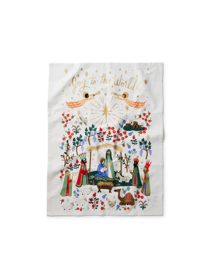 Nativity Tea Towel