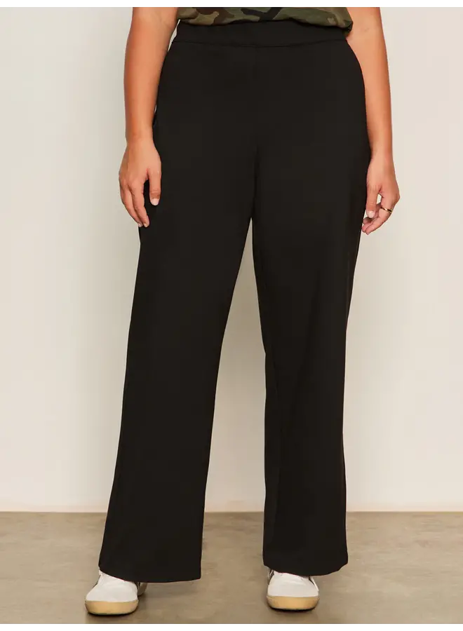 Runway Ponte Trouser - Black -