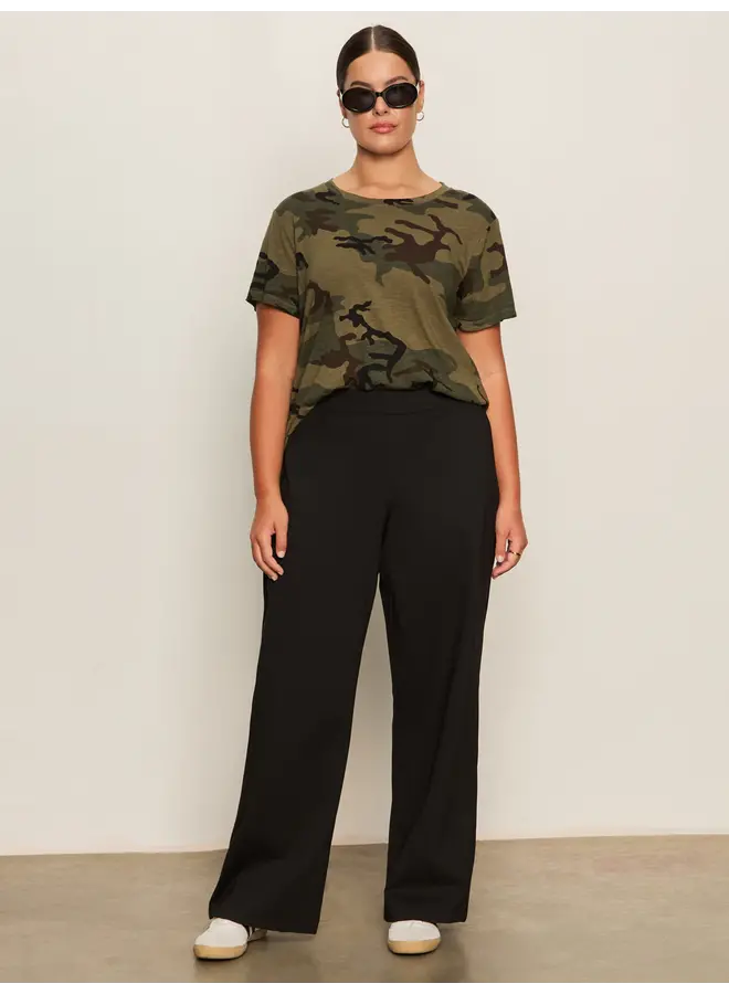 Runway Ponte Trouser - Black -