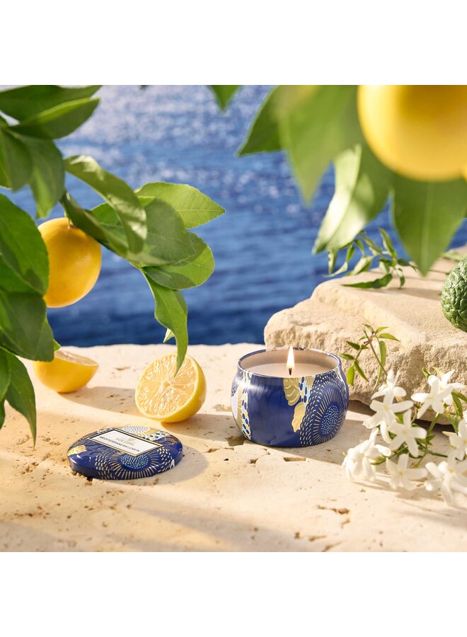 Mediterranean Lemon Mini Tin Candle