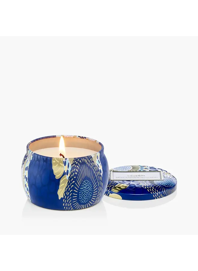 Mediterranean Lemon Mini Tin Candle