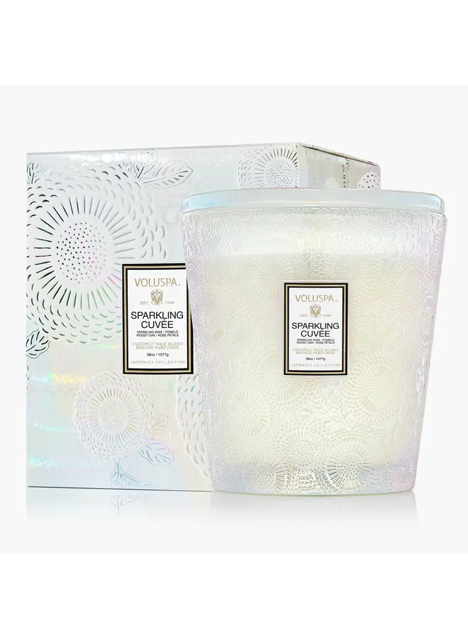 Sparkling Cuvee 3 Wick Hearth Candle