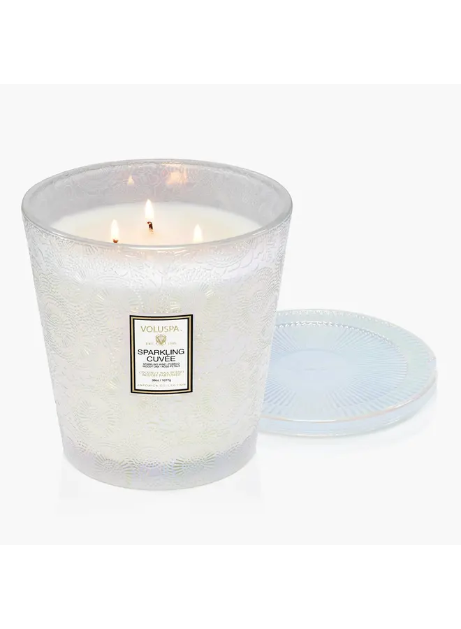 Sparkling Cuvee 3 Wick Hearth Candle