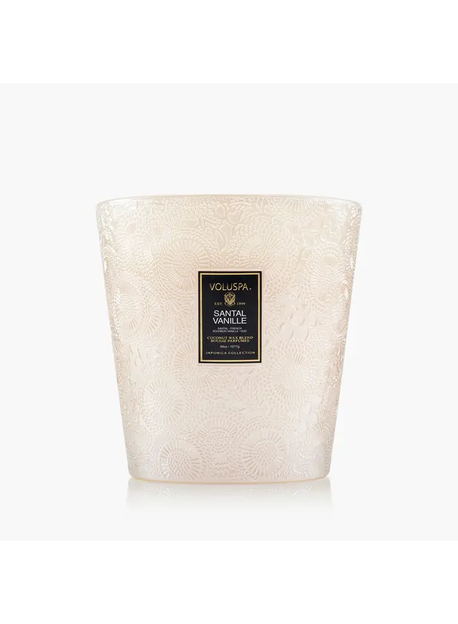 Santal Vanille 3 Wick Hearth Candle