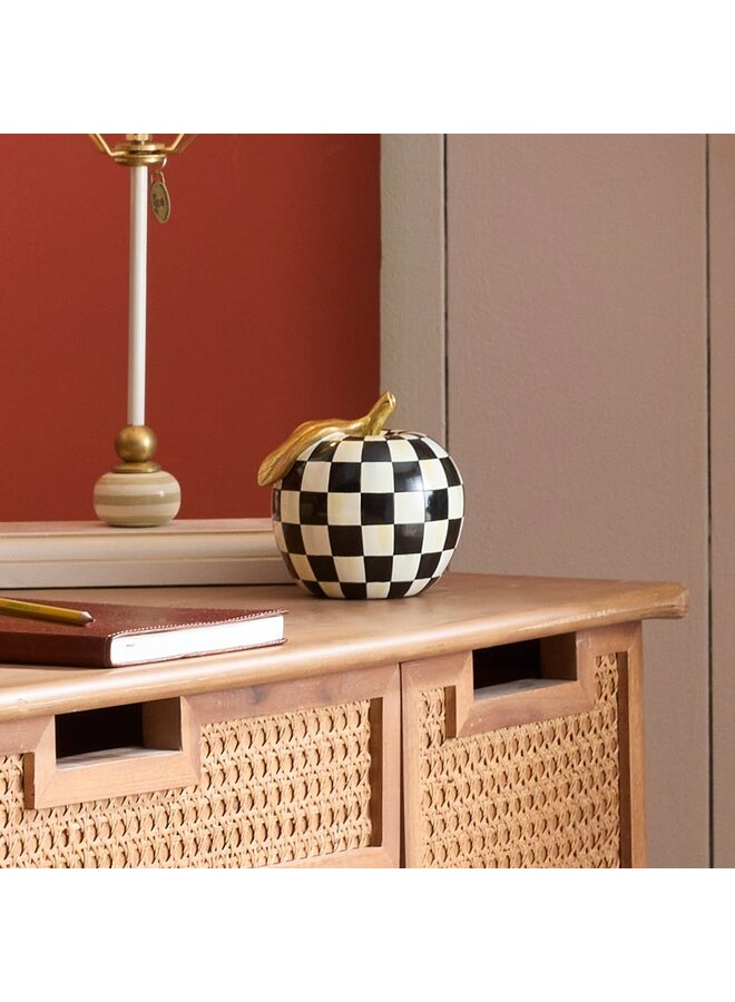 Courtly Check Apple Decor