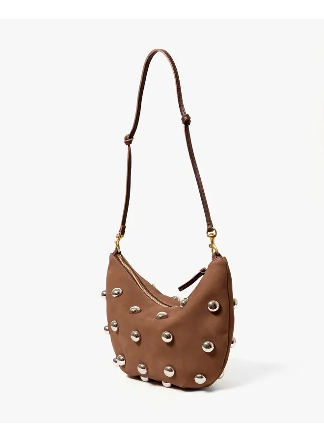 Lune - Smooth Nubuck with Studs - Choco Bar