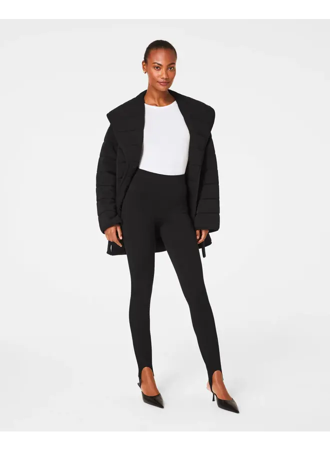 SPANX Ponte Stirrup Legging - Black -