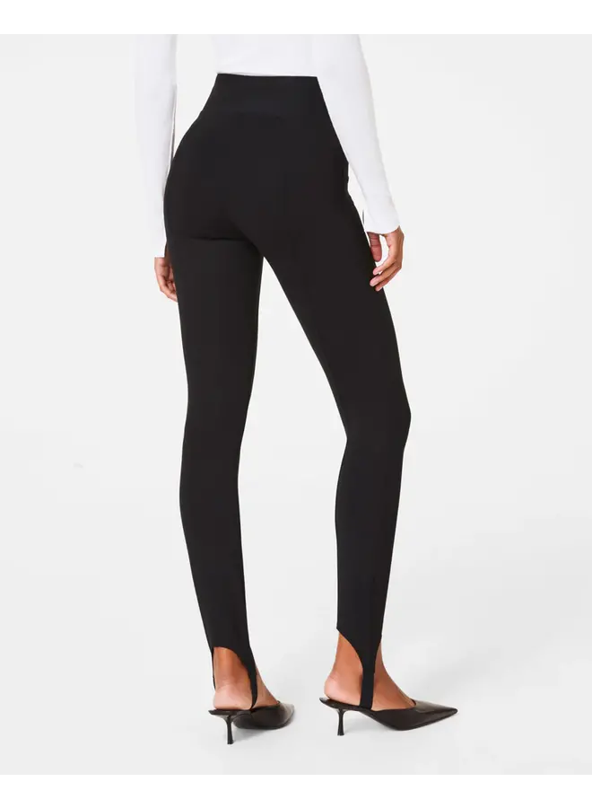 SPANX Ponte Stirrup Legging - Black -