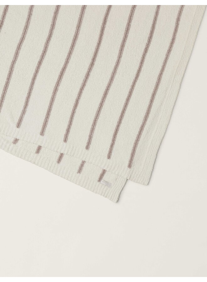 Cozychic Pinstripe King Bed Blanket -