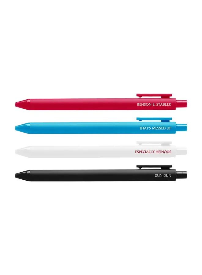 Law & Order Pen Set