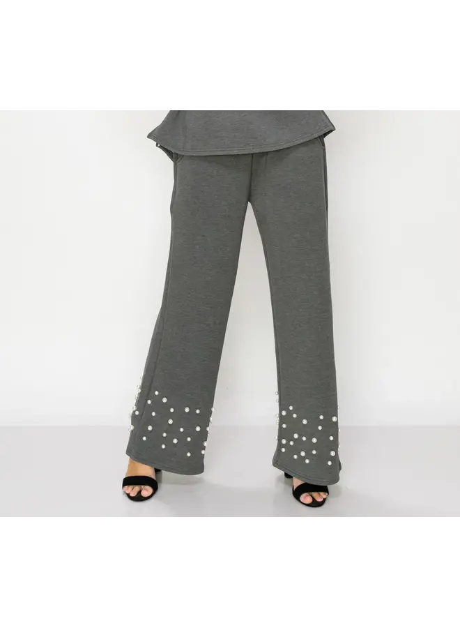 Faith French Scuba Pearl Pant -