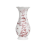 Country Estate Winter Frolic 9" Vase - Ruby