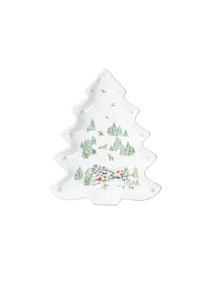 Berry & Thread North Pole Small Tree Tray