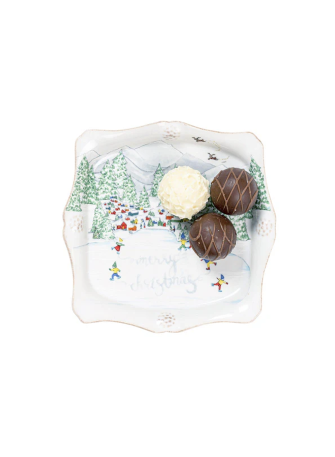 Berry & Thread North Pole Merry Christmas Trinket Tray