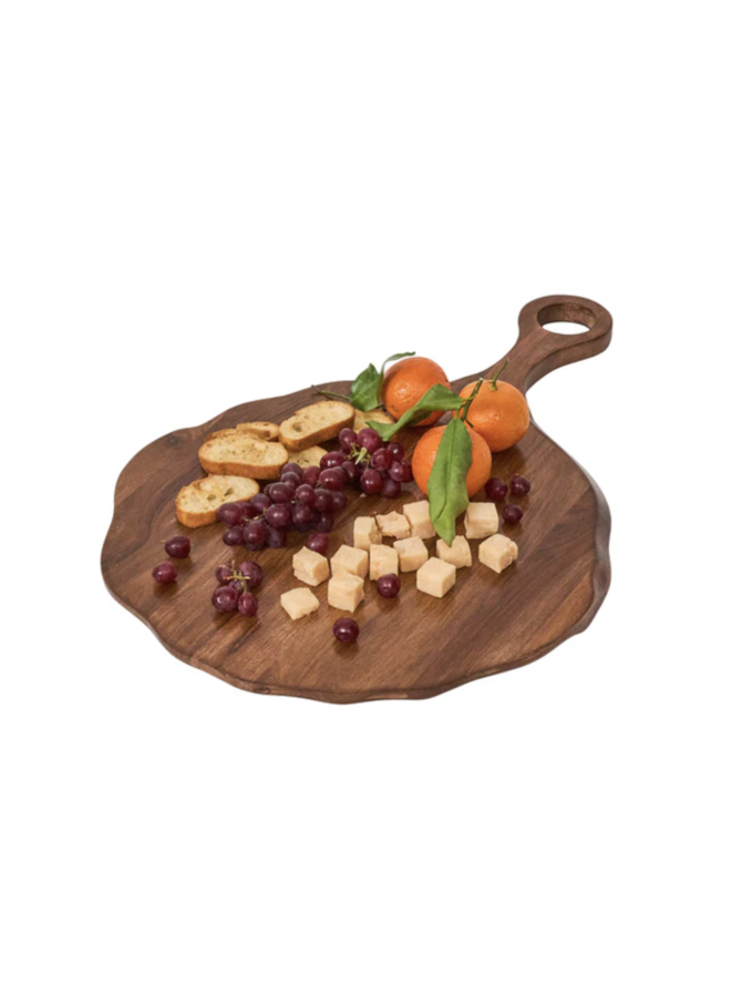 Puro Round Serving Board - Teak