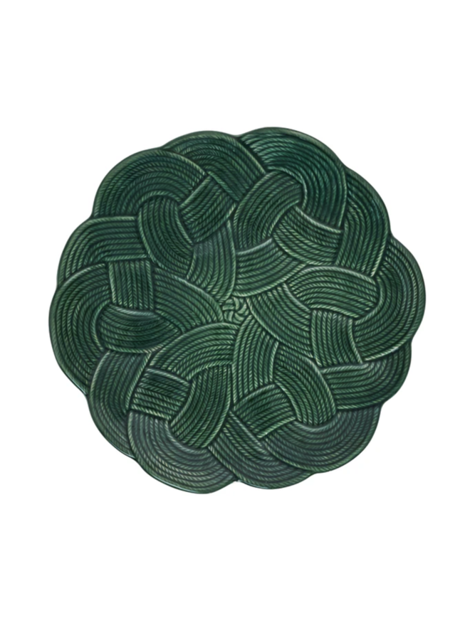 Le Panier Mystic Knot Charger/Platter - Basil