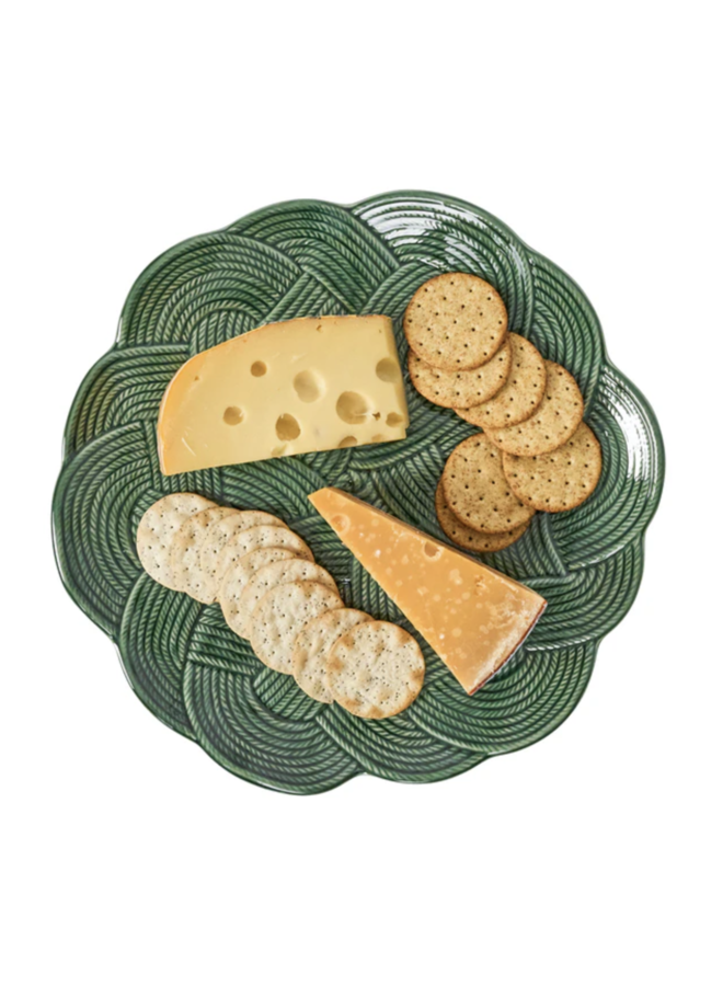 Le Panier Mystic Knot Charger/Platter - Basil