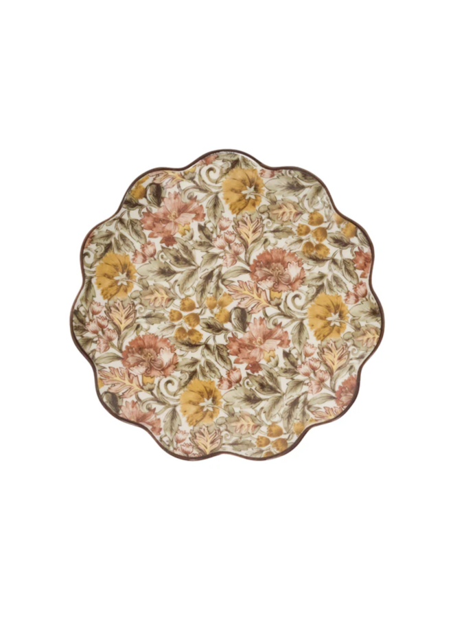 Willa Dessert/Salad Plate -Amber
