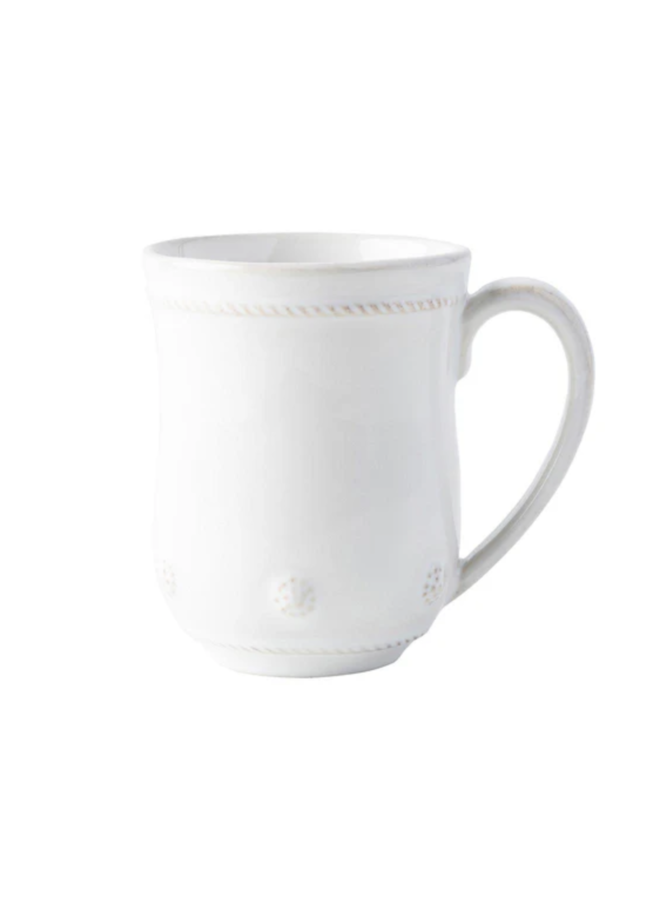 Berry & Thread Flared Mug - Whitewash