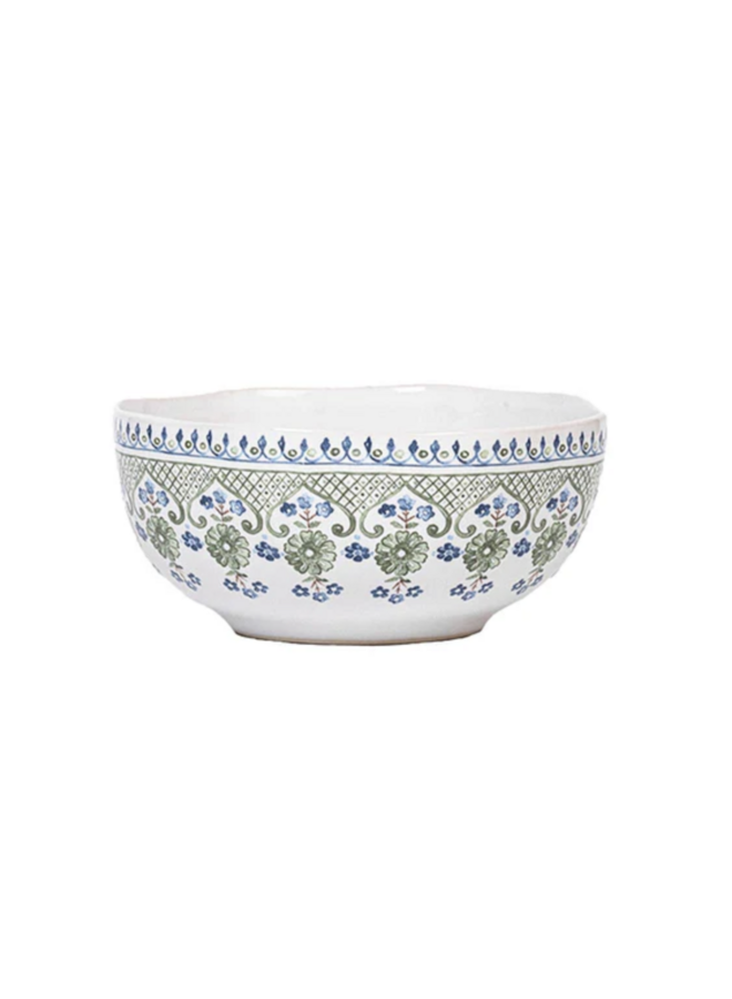 Villa Seville Scalloped Cereal/Ice Cream Bowl - Chambray