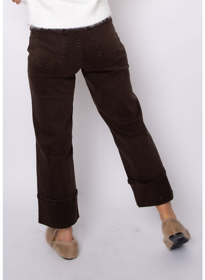 Carla Stretch Twill Cuff Pant -