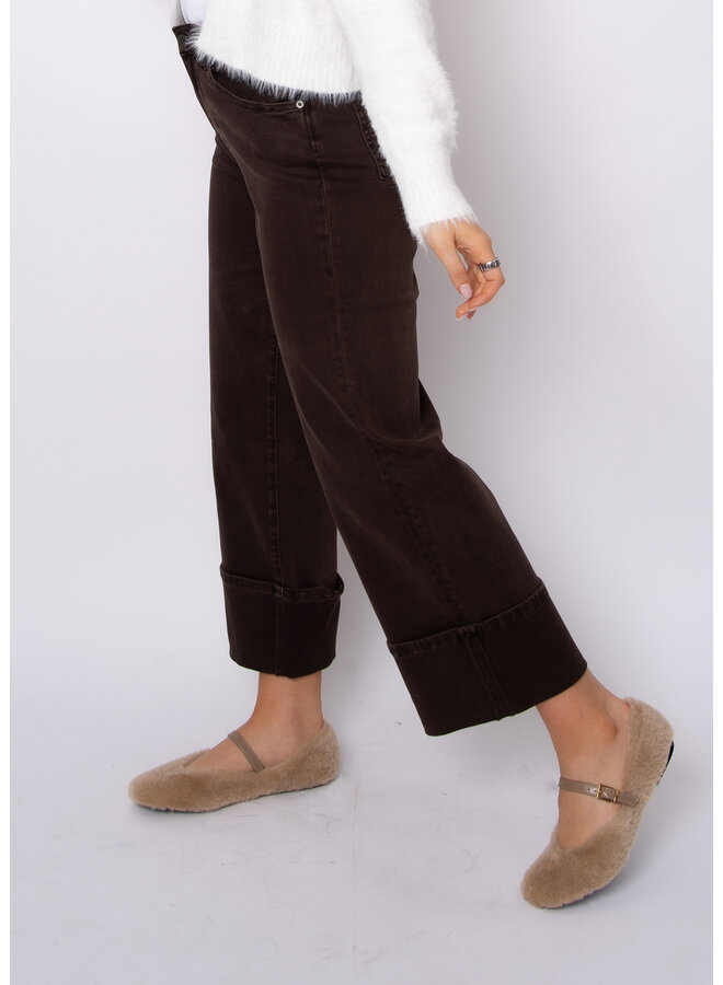 Carla Stretch Twill Cuff Pant -