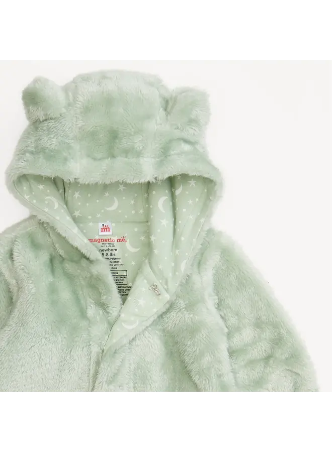 Minky Bear Footie -
