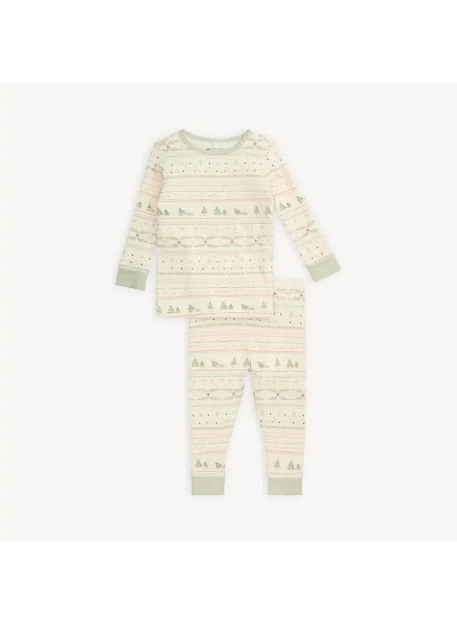 Right Fit Long Sleeve Pajamas