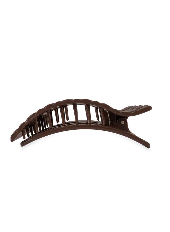 Flat Rectangle Hair Clip - Large -