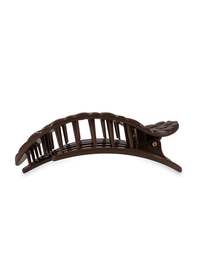 Flat Round Hair Clip - Large -