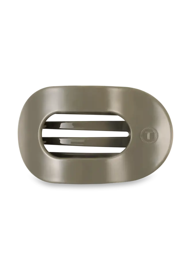 Flat Round Hair Clip - Large -