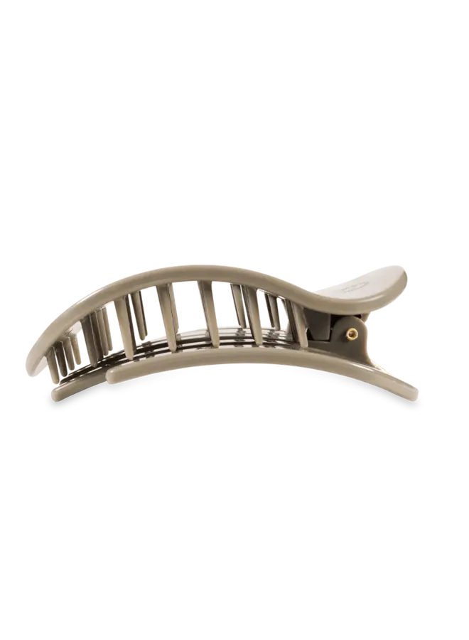 Flat Round Hair Clip - Large -