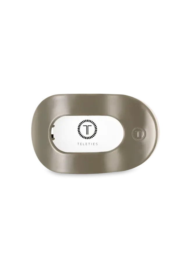 Flat Round Hair Clip - Medium -