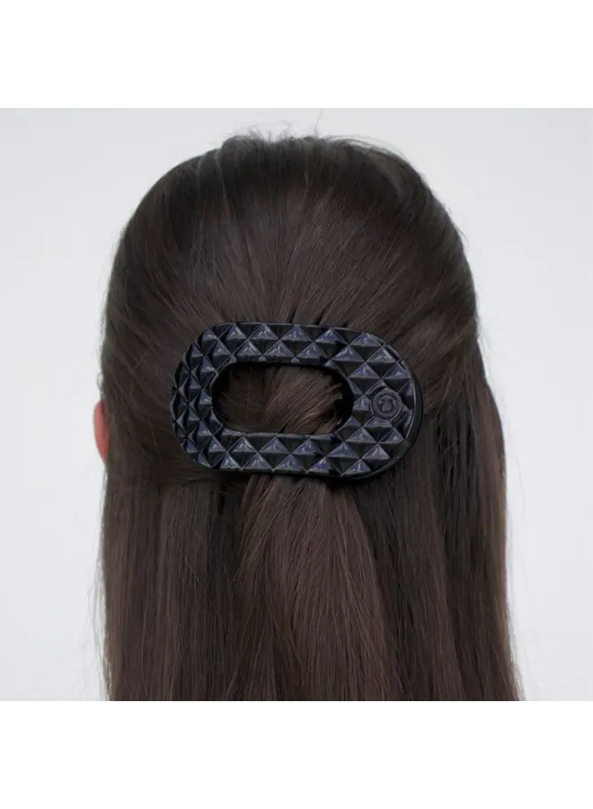 Flat Round Hair Clip - Medium -