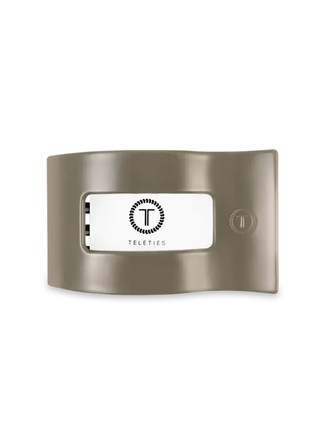 Flat Rectangle Hair Clip - Medium -