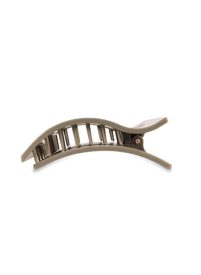 Flat Rectangle Hair Clip - Medium -