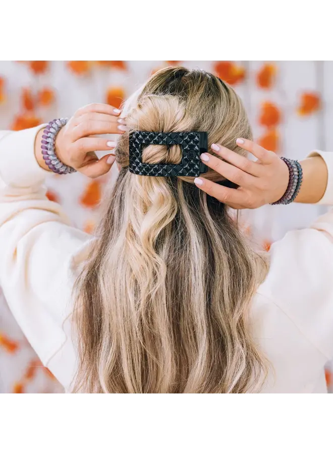 Flat Rectangle Hair Clip - Medium -