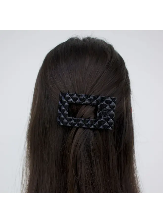 Flat Rectangle Hair Clip - Small -
