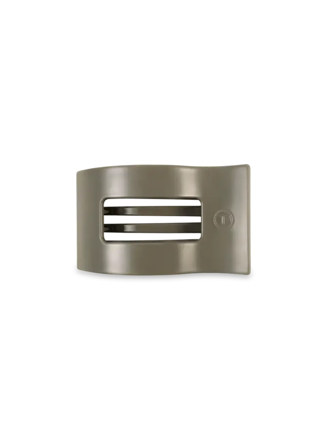 Flat Rectangle Hair Clip - Small -