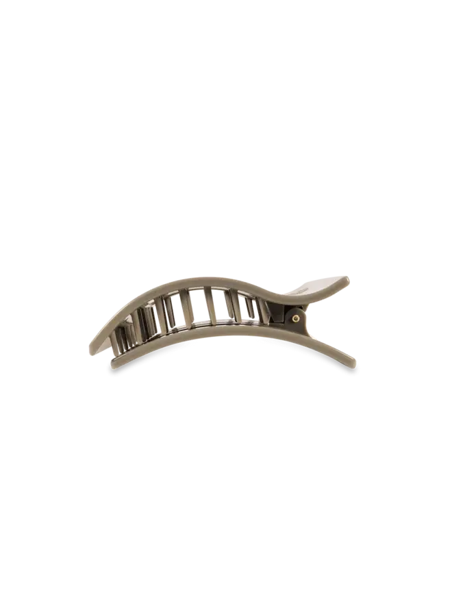 Flat Rectangle Hair Clip - Small -