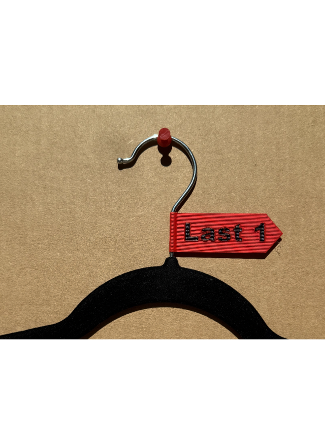 Custom Hanger Tags - 1 Dozen -
