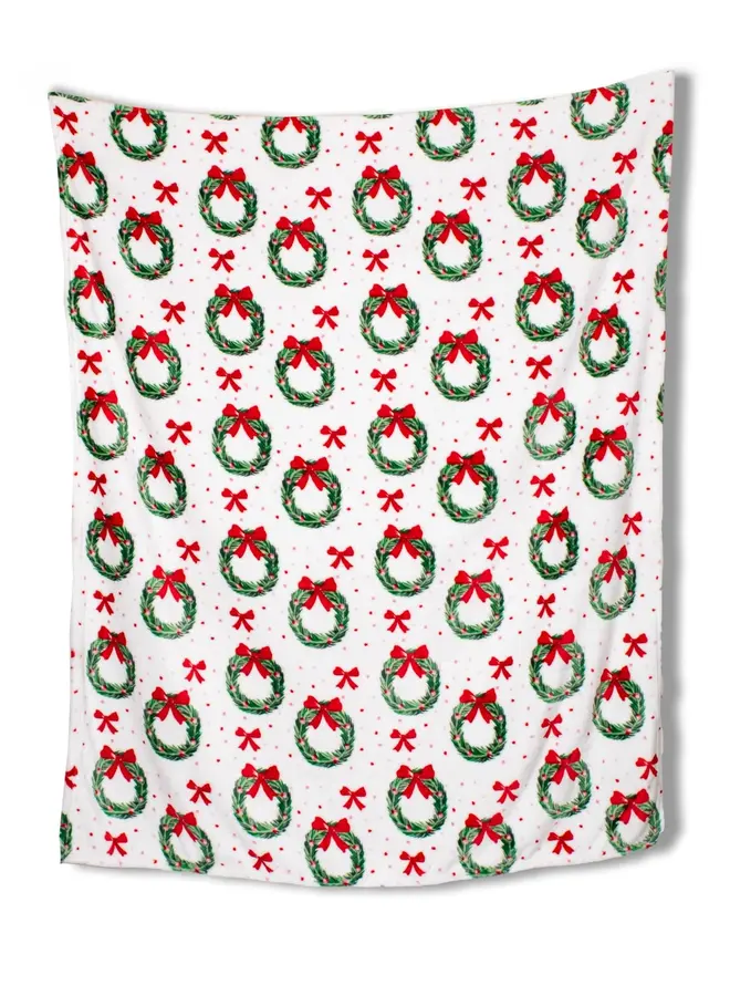 Festive Fleece Throw -
