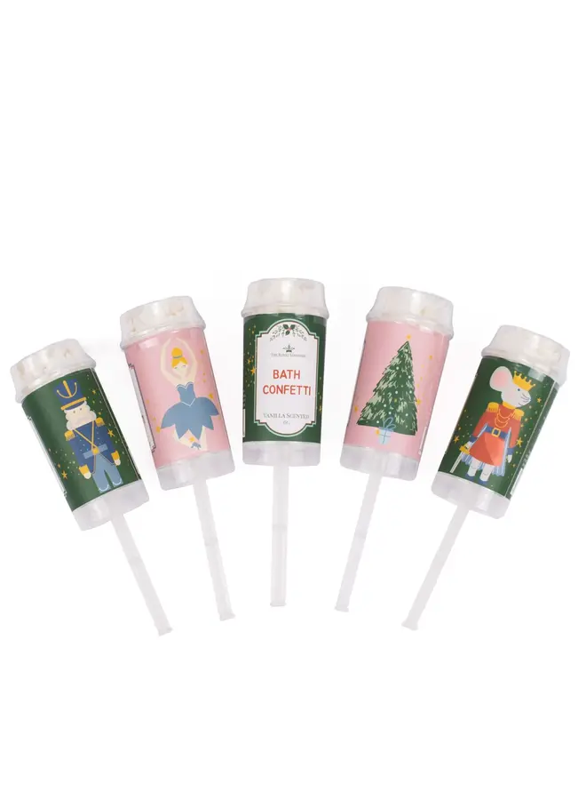 Nutcracker Waltz Bath Confetti Poppers
