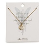 Guardian Angel Necklace - Gold 16"