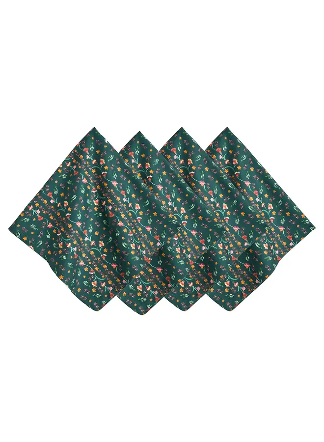 Klara Napkin Set/4 - Evergreen