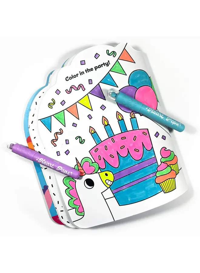 Heart Pops: Neon Highlighters (Set of 6)