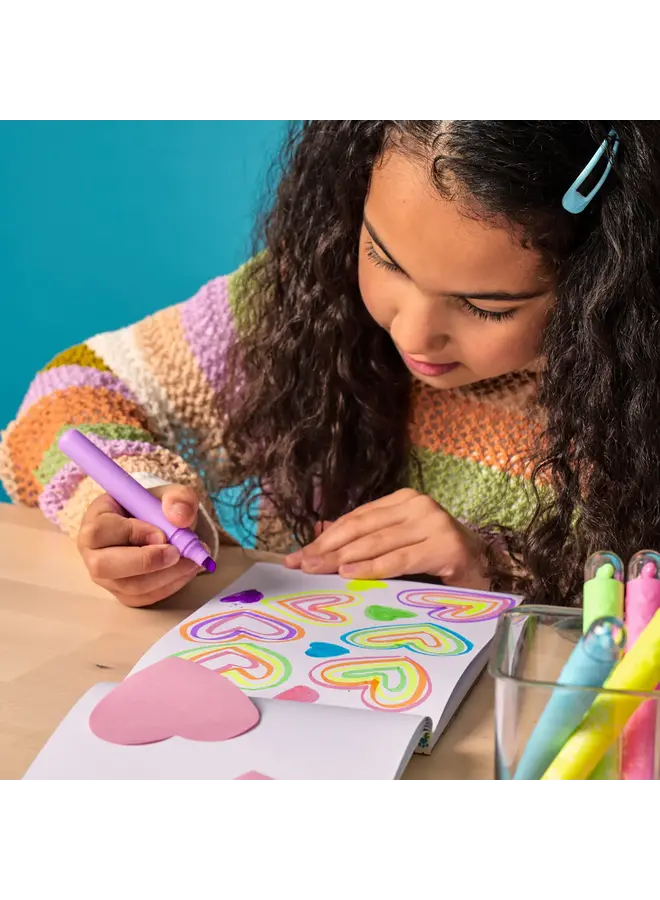 Heart Pops: Neon Highlighters (Set of 6)