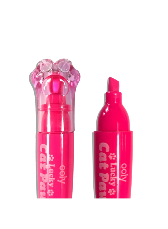 Lucky Cat Paw: Neon Highlighters - Berry Scent (Set of 6)