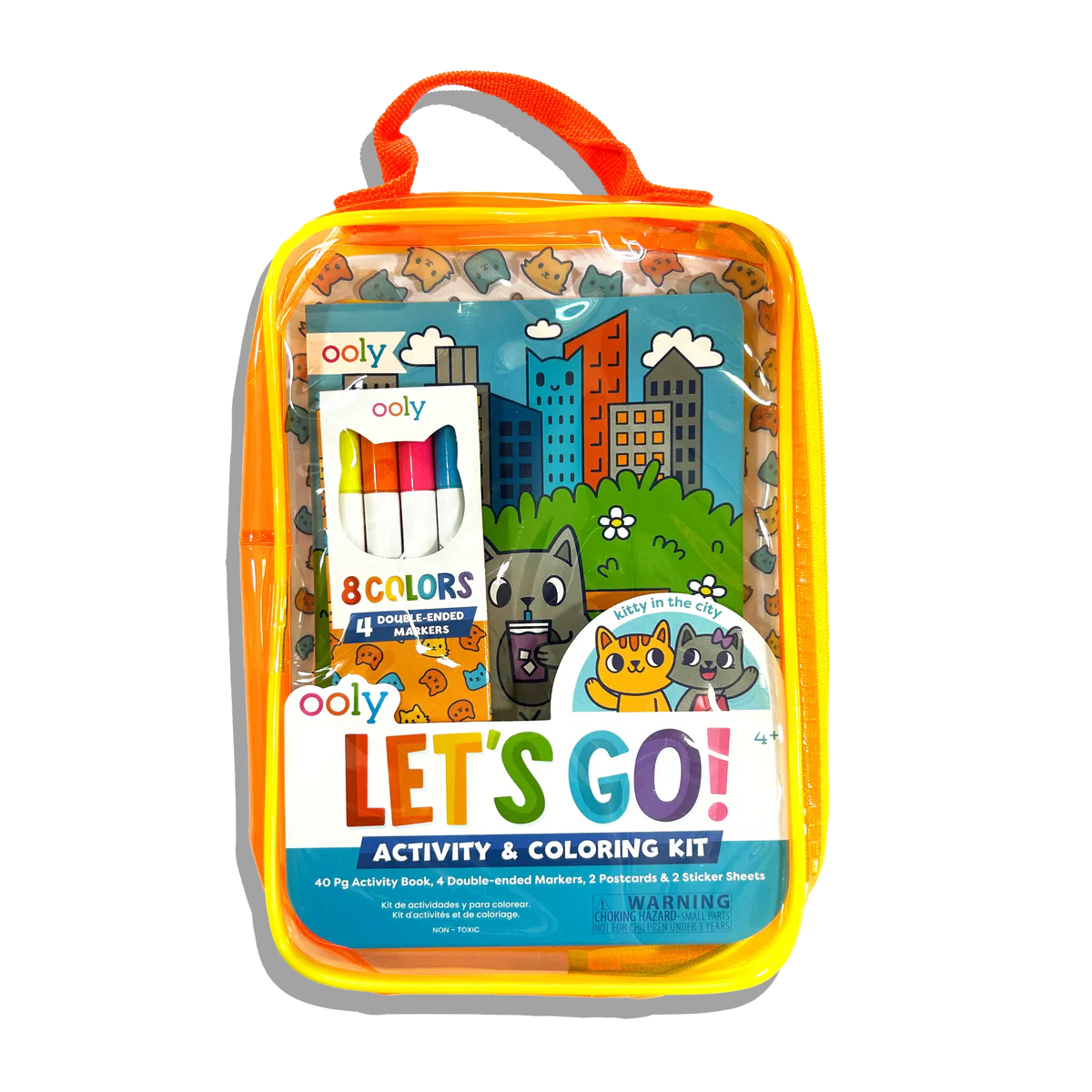 Let’s Go : Activity & Coloring Kit - - ivory & birch